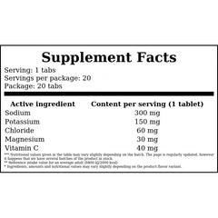 ElectroVit dla Diabetyków - 20 Tabletten (brausetabletten) - Lemon