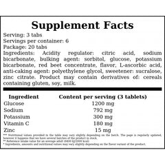 Elektrolyte Immunität - 20 Tabletten (brausetabletten) - Schwarze Johannisbeere x28