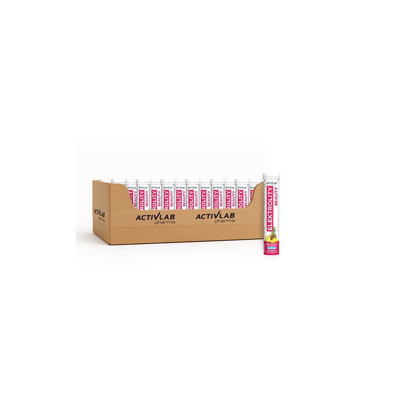 Elektrolyte Schönheit - 20 Tabletten (brausetabletten) - Ananas x14
