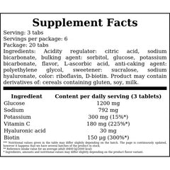 Elektrolyte Schönheit - 20 Tabletten (brausetabletten) - Ananas x14