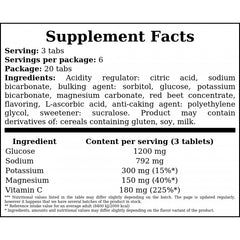 Elektrolytkrämpfe - 20 Tabletten (brausetabletten) - Rote Johannisbeere x28