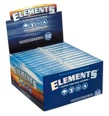 ELEMENTS - Connoisseur - Blue - King Size Slim + Tips - Box - 24 Stück