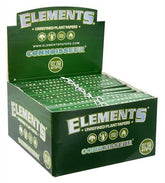 ELEMENTS - Connoisseur - Green - King Size Slim + Tips - Box - 24 Stück