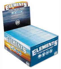 ELEMENTS - Papers - Blue - King Size - Box - 50 x 33 Stück