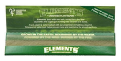 ELEMENTS - Papers - Green - King Size Slim - Box - 50 x 32 Stück