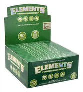 ELEMENTS - Papers - Green - King Size Slim - Box - 50 x 32 Stück