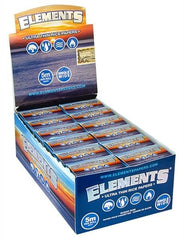 ELEMENTS - Rolls - Blue - King Size Single Wide - 5m - Box - 24 Stück