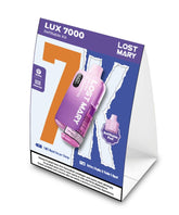 Lost Mary LUX7000, Thekensteller A5