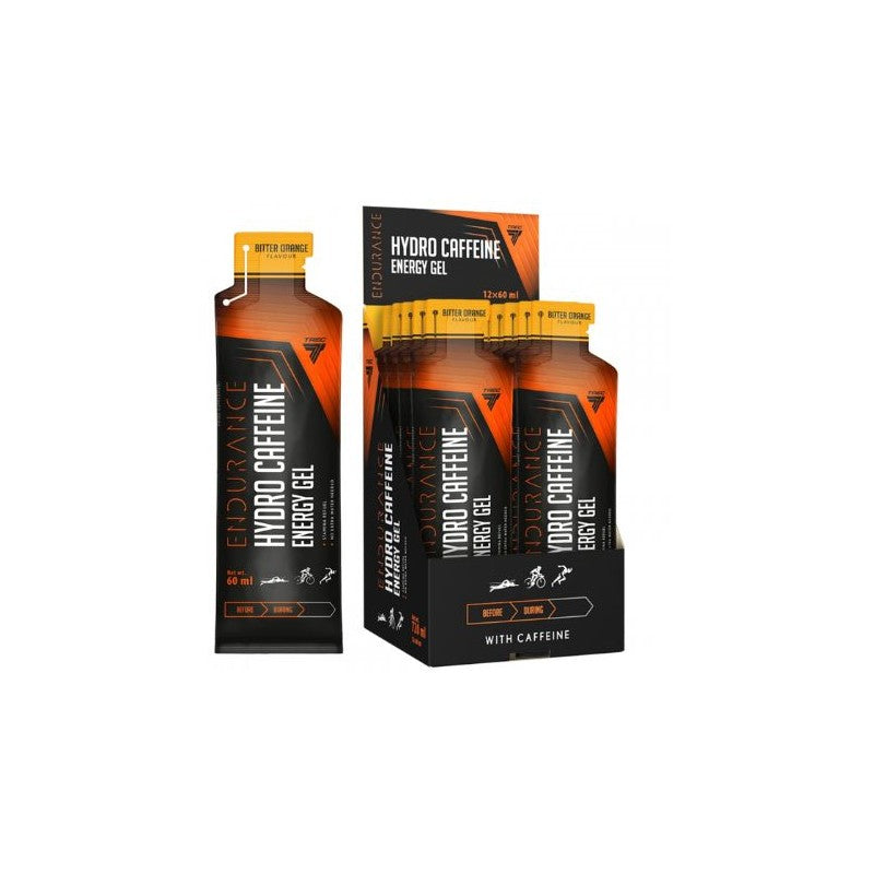 Endurance Hydro Caffeine Energy Gel - 60ml - Orange x12