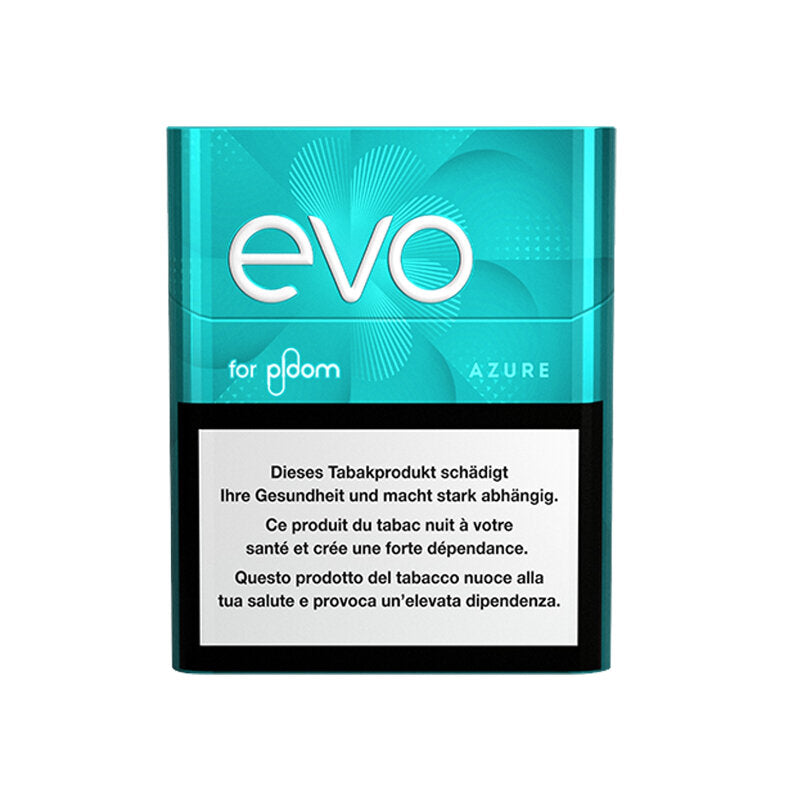 Evo - Tabak Sticks - Azure - Box - 10 x 20 Stück