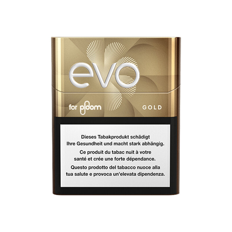 Evo - Tabak Sticks - Gold - Box - 10 x 20 Stück