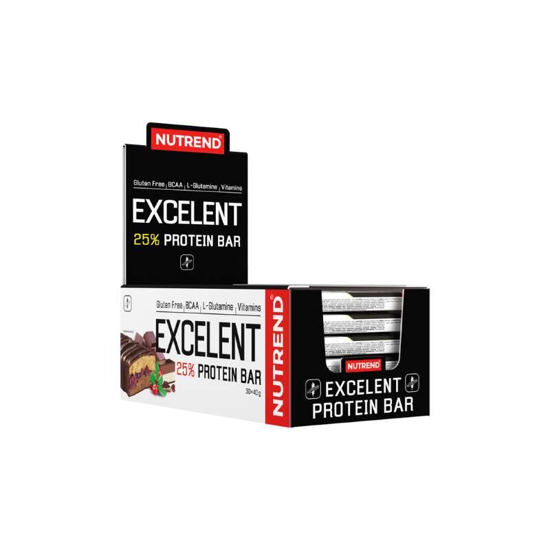 Excelent Protein Bar - 40g - Choco Nougat Cranberries x30