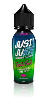 Just Juice Exotic Fruits - GUANABANA & LIME ON ICE - 50ml - Shortfill
