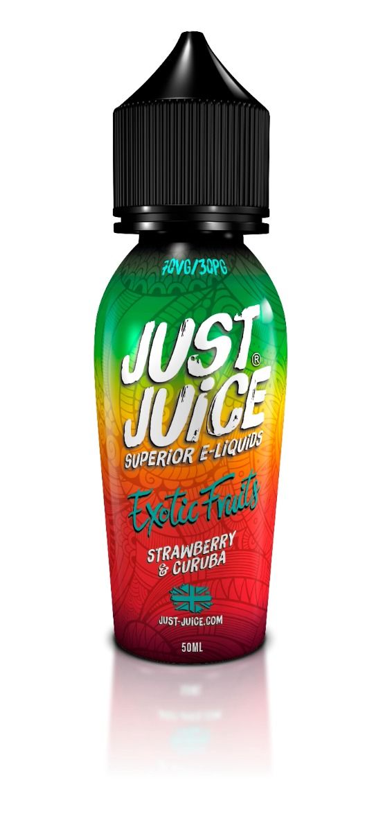 Just Juice Exotic Fruits - STRAWBERRY & CURUBA - 50ml - Shortfill
