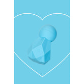 F014 BlissKey blau