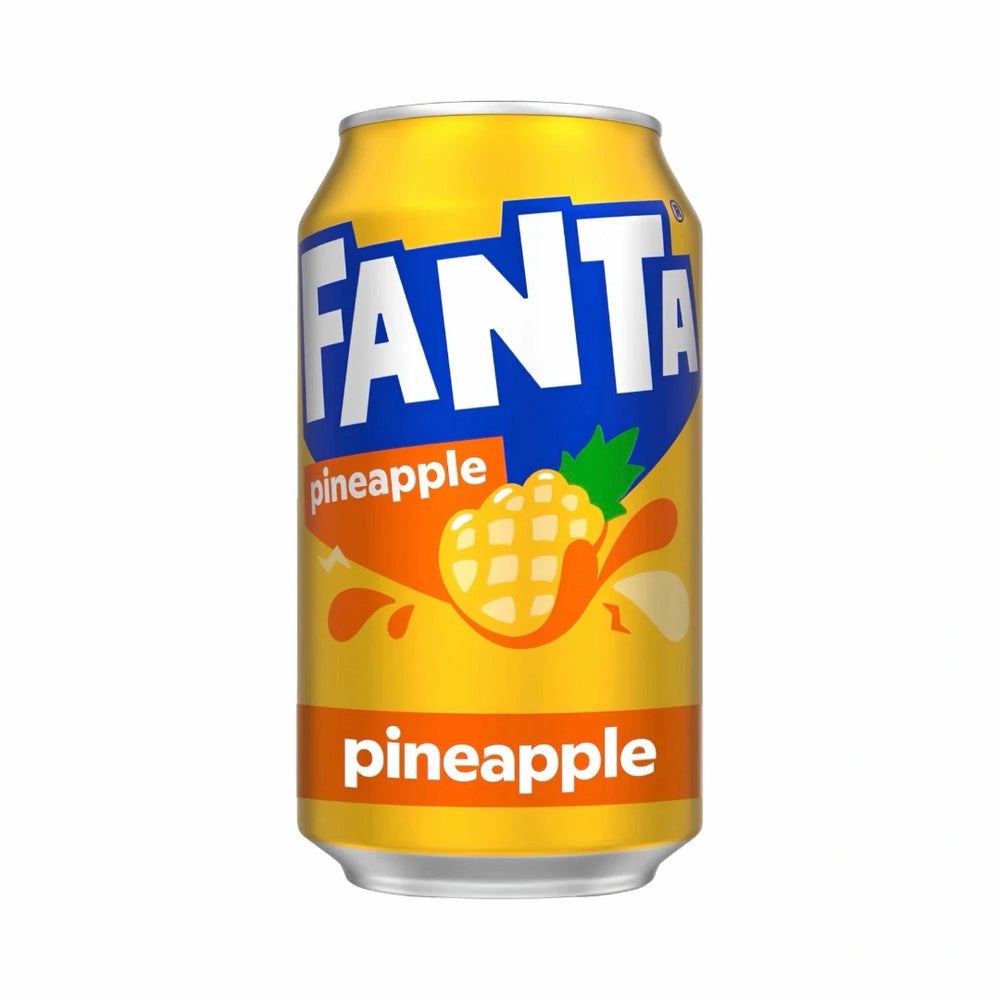 Fanta USA Pineapple Yellow 355ml