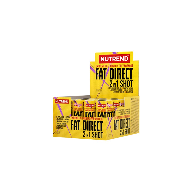 Fat Direct 2in1 Shot - 60ml. x20