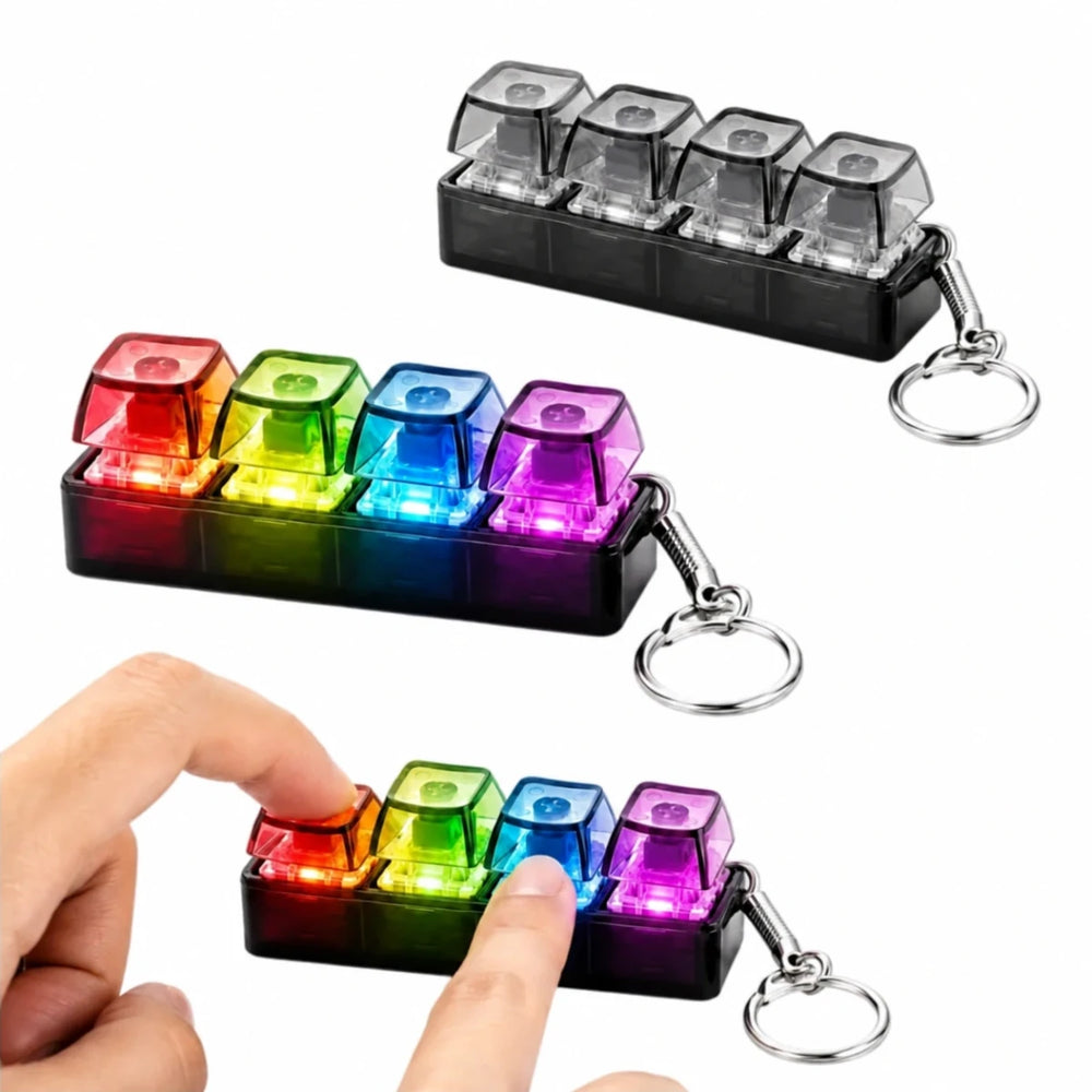 Fidget - RGB Tastatur - Klein Schwarz