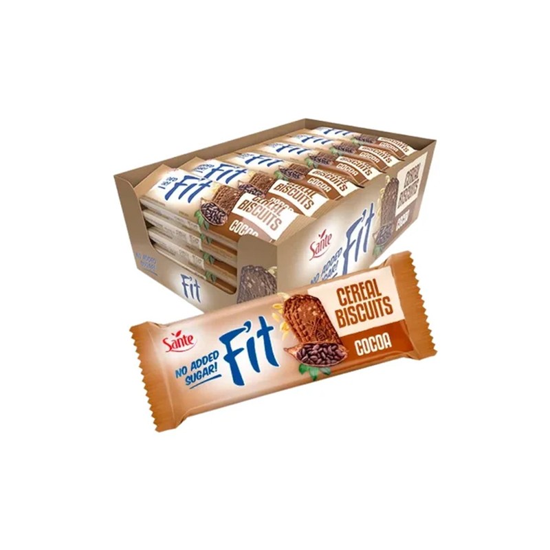 Fit Cereal Biscuits - 50g - Cocoa x20