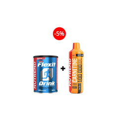 Flexit Drink - 400g - Grapefruit + Carnitine 100000 - 1000ml - Orange