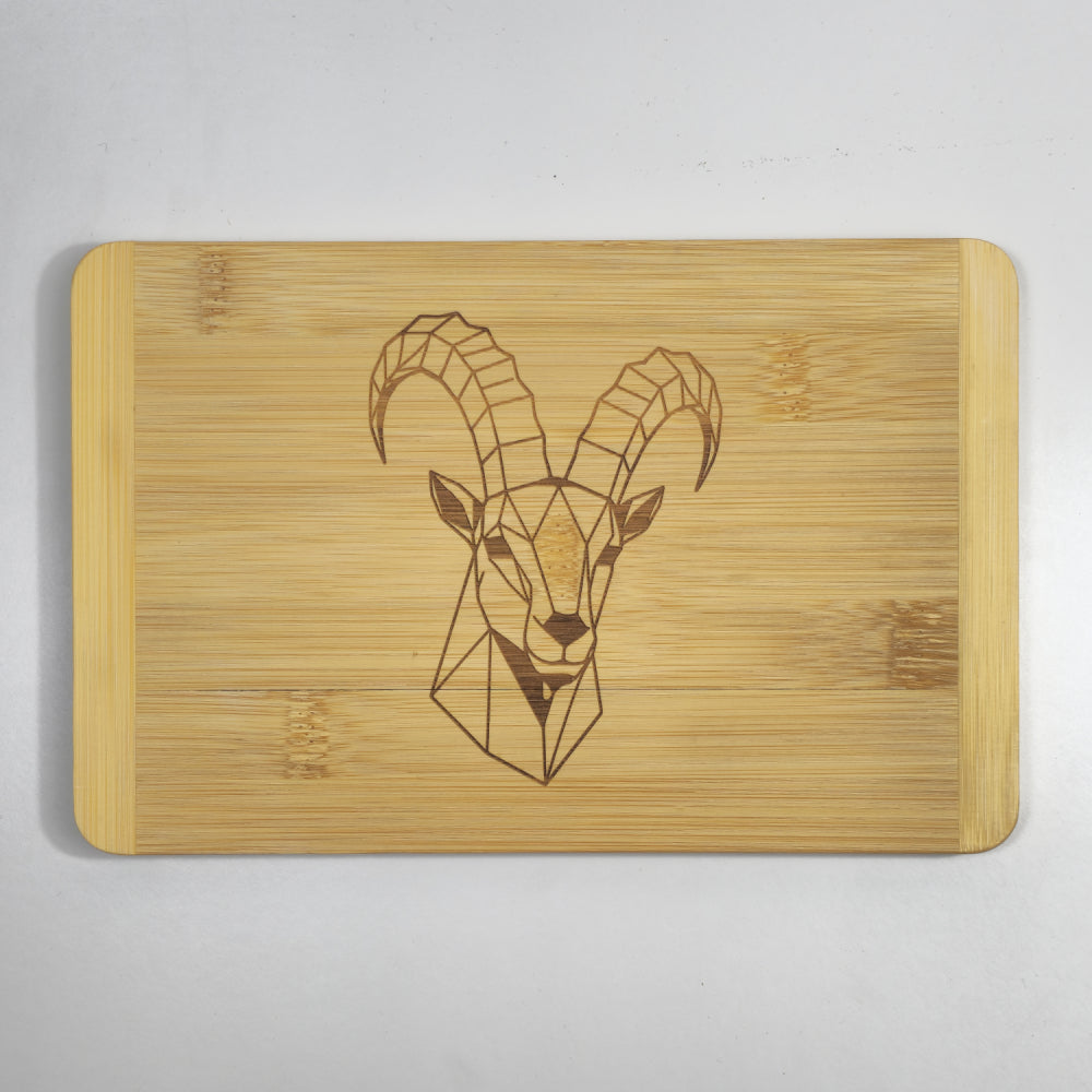 Frühstücksbrettchen mit Gravur, Edition Steinbock