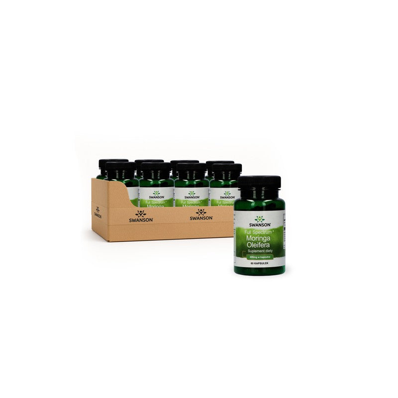 Full Spectrum Moringa Oleifera 400mg - 60caps. x12