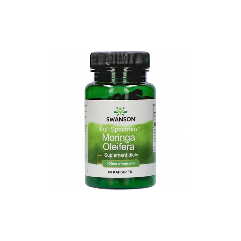 Full Spectrum Moringa Oleifera 400mg - 60caps.