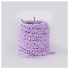 Fuzzy Laces, Plüsch-Schnürsenkel, purple