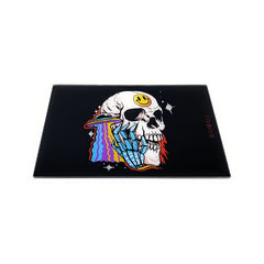 Geile Teile - Ziehbrettchen Acryl - Acid Skull - 22 x 14cm