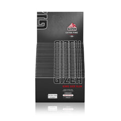 GIZEH - King Size Slim - Black - Box - 50 x 34 Stück