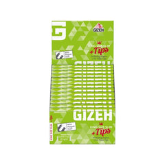 GIZEH - King Size Slim + Tips - Super Fine - Box - 26 Stück