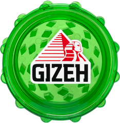 GIZEH - Plastic Grinder - 60mm - 2 Layers - Display - 24 Stück