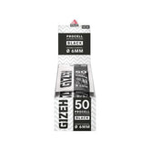 GIZEH - ProCell 6mm - Black - Bag - 10 x 50 Stück