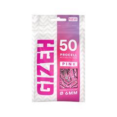 GIZEH - ProCell 6mm - Pink - Bag - 10 x 50 Stück