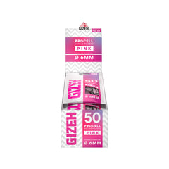 GIZEH - ProCell 6mm - Pink - Bag - 10 x 50 Stück