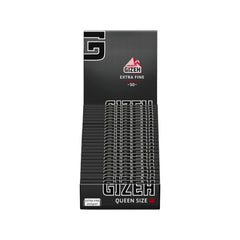 GIZEH - Queen Size - Black - Box - 25 x 50 Stück