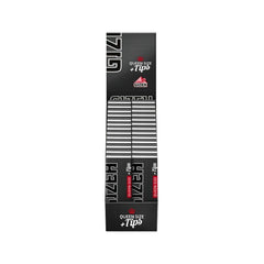 GIZEH - Queen Size + Tips - Black - Box - 26 Stück