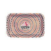 GIZEH - Rolling Tray - 27.5 x 17.5cm - Trippy red white - Medium