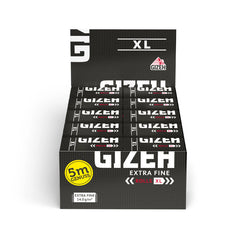 GIZEH - Rolls XL - Black - 5 Meter - Box - 20 Stück