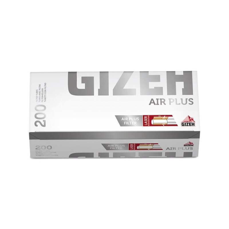 GIZEH - Tubes / Hülsen - Air Plus - Box - 200 Stück