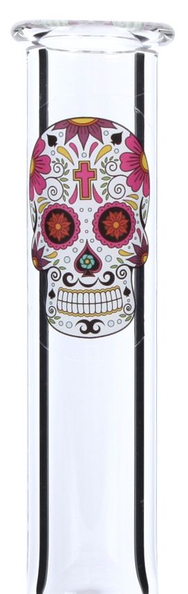 Glas Bong Premium Skull - 20cm