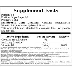 Gold Creatine - 300g x24