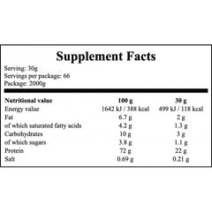 Gold Whey - 2000g - Vanilla