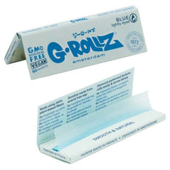 G-Rollz Lightly Dyed Blue Papers 1 1/4 (50er)