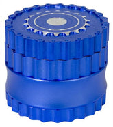 Grinder Alu Chain - 62mm - 6 Layers - Blue