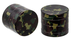 Grinder Metall Military Camouflage - 40mm - 4 Layers - Display - 12 Stück