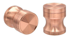 Grinder Metall Rosengold - 52mm - 4 Layers - Display - 6 Stück