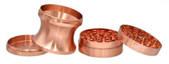 Grinder Metall Rosengold - 52mm - 4 Layers - Display - 6 Stück