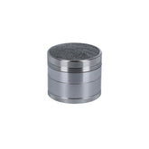 Grinder Aluminium Shiny Top, silber, 4tlg.