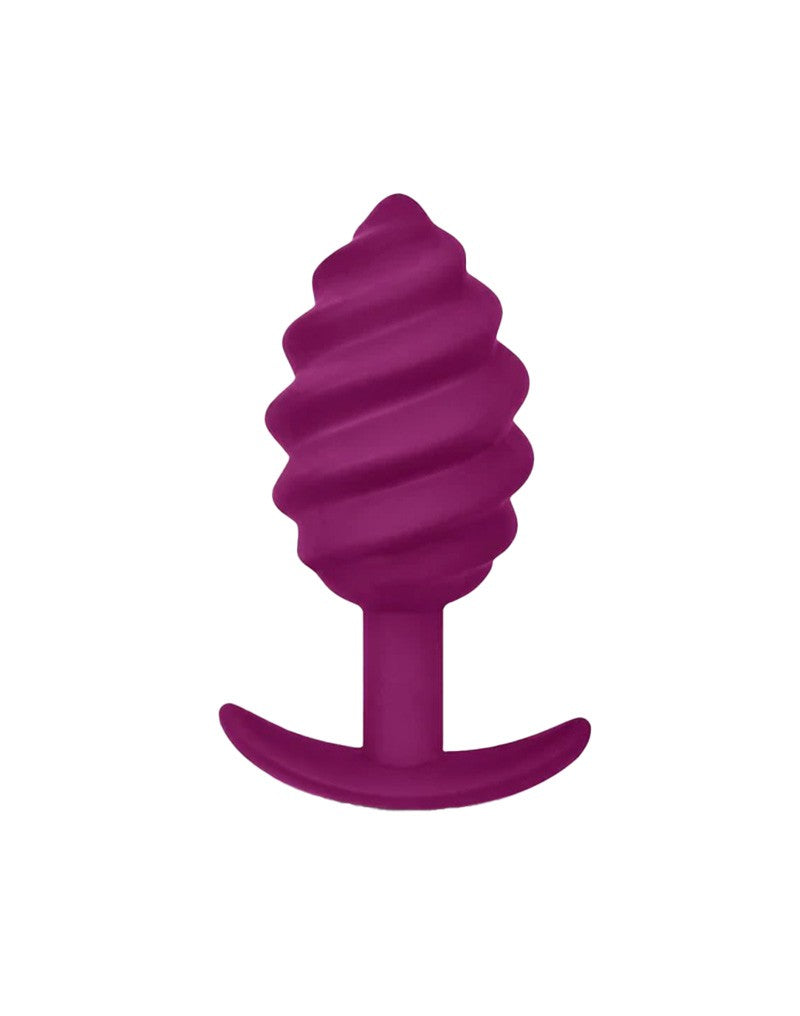 1: Gvibe - Gplug Twist 2 - Analplug - Violett